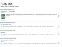 Tablet Screenshot of flappydays.blogspot.com
