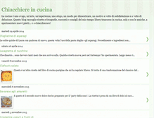 Tablet Screenshot of chiacchiereincucinaworkshop.blogspot.com