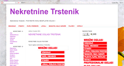 Desktop Screenshot of nekretninetrstenik.blogspot.com