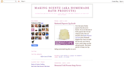 Desktop Screenshot of homemadebathproducts.blogspot.com