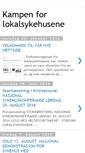 Mobile Screenshot of lokalsykehus.blogspot.com