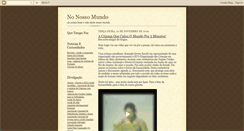 Desktop Screenshot of no-nosso-mundo.blogspot.com