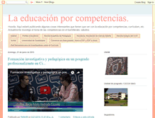 Tablet Screenshot of competenciaseduc1.blogspot.com