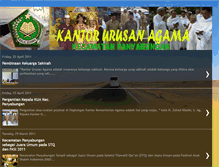 Tablet Screenshot of kua-panyabungan.blogspot.com