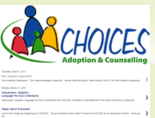 Tablet Screenshot of choicesadoption.blogspot.com