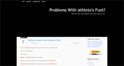 Desktop Screenshot of killathletesfoot.blogspot.com