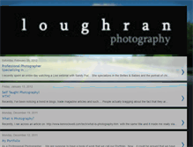 Tablet Screenshot of loughranphotography.blogspot.com