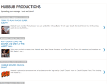 Tablet Screenshot of hubbub-media.blogspot.com