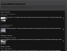 Tablet Screenshot of journomotortainment.blogspot.com