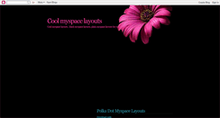 Desktop Screenshot of cool-myspacelayouts.blogspot.com