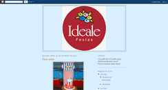 Desktop Screenshot of idealefestasinfantis.blogspot.com