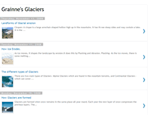 Tablet Screenshot of grainne-grainnesglaciers.blogspot.com