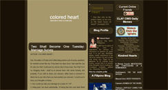 Desktop Screenshot of coloredheart.blogspot.com
