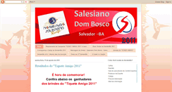 Desktop Screenshot of nordestaosalesianodombosco-ba.blogspot.com