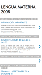 Mobile Screenshot of lenguamaterna2008.blogspot.com
