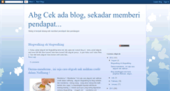 Desktop Screenshot of abgcek.blogspot.com