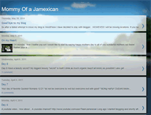 Tablet Screenshot of mommyofajamexican.blogspot.com