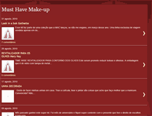 Tablet Screenshot of musthavemake-up.blogspot.com