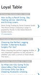 Mobile Screenshot of loyaltable.blogspot.com