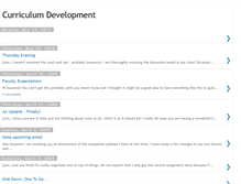 Tablet Screenshot of coursedevelopment.blogspot.com