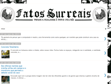 Tablet Screenshot of fatossurreais.blogspot.com