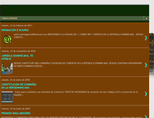 Tablet Screenshot of juridicadominicana.blogspot.com