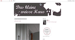 Desktop Screenshot of das-kleine-weisse-haus.blogspot.com