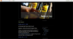 Desktop Screenshot of faithontap.blogspot.com