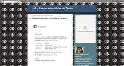 Desktop Screenshot of joveneszarate.blogspot.com