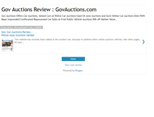 Tablet Screenshot of gov-auctions-review.blogspot.com