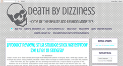 Desktop Screenshot of death-by-dizziness.blogspot.com