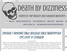 Tablet Screenshot of death-by-dizziness.blogspot.com