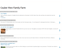 Tablet Screenshot of couleeviewfarm.blogspot.com