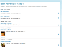 Tablet Screenshot of best-hamburger-recipe.blogspot.com