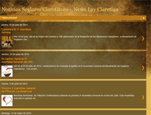 Tablet Screenshot of layclaretians.blogspot.com