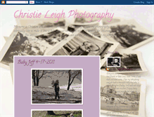 Tablet Screenshot of christinehaydenphotography.blogspot.com