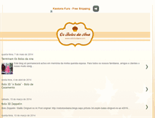 Tablet Screenshot of osbolosdaana.blogspot.com