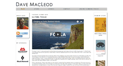 Desktop Screenshot of davemacleod.blogspot.com