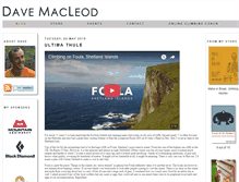 Tablet Screenshot of davemacleod.blogspot.com