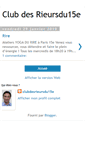 Mobile Screenshot of clubdesrieursdu15e.blogspot.com
