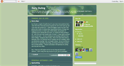 Desktop Screenshot of dailyduling.blogspot.com