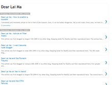 Tablet Screenshot of dearlaima.blogspot.com
