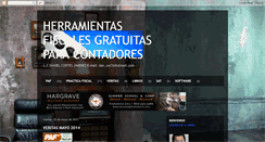 Desktop Screenshot of herramientasfiscalesgratuitas.blogspot.com