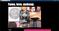 Desktop Screenshot of famelovemakeup.blogspot.com