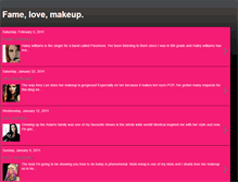 Tablet Screenshot of famelovemakeup.blogspot.com