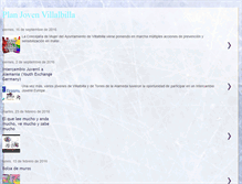 Tablet Screenshot of planjovenvillalbilla.blogspot.com