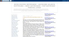 Desktop Screenshot of highpayingkeywordphrase.blogspot.com