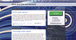 Desktop Screenshot of alice-and-the-wonderland.blogspot.com