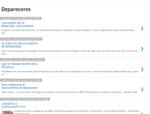 Tablet Screenshot of depareceres.blogspot.com