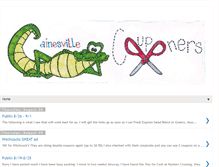 Tablet Screenshot of gainesvillecouponers.blogspot.com